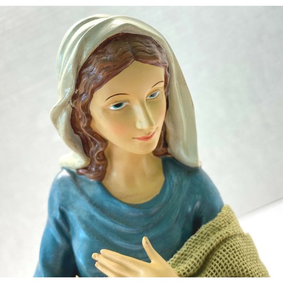 Kirkland Christmas Nativity Mother Mary Figurine Replacement 634280 Vintage - Picture 11 of 11